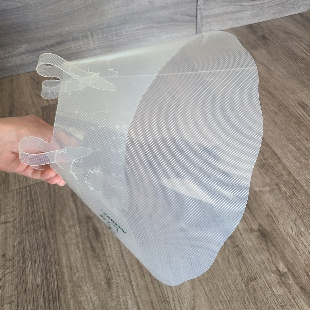 Dog cone, pet cone, cone of shame, vet cone, pet recovery cone, plastic dog cone